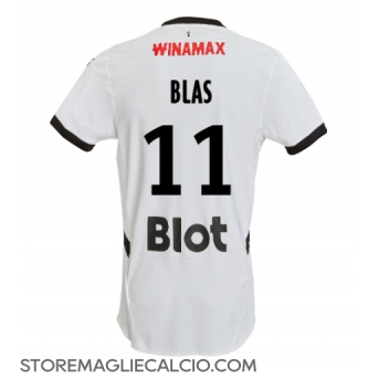 Stade Rennais Ludovic Blas #11 Maglia Gara Trasferta Repliche 2024-25